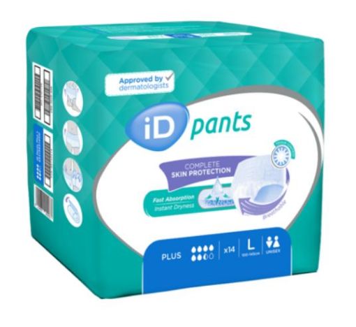 Slika iD pants Plus large - mobilne vpojne hlačke, 14 kos