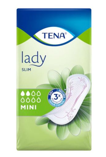 Slika  Tena Lady Slim Mini, tanki vložki za inkontinenco, 20 kos