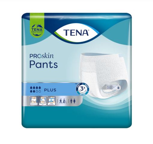 Slika Tena Pants Proskin Plus S hlačke za inkontinenco, 14kos