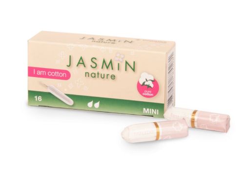 Slika Jasmin nature tamponi mini, 16 kos