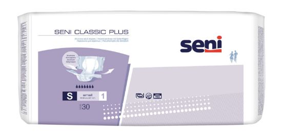 Slika Seni Classic Plus S pleničke za inkontinenco, 30 kos