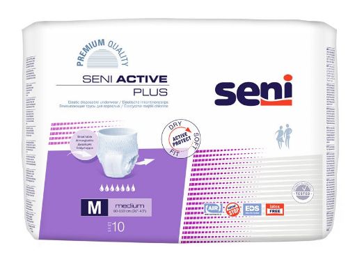 Slika Seni Active Plus M - hlačne pleničke (7 kapljic), 10 kos 