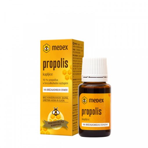 Slika Medex propolis na brezalkoholni osnovi, kapljice, 15ml