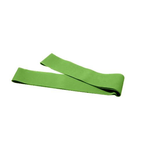 Slika Elastična zanka za vadbo CanDo, zelena, 25 cm