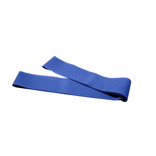 Slika Elastična zanka za vadbo CanDo, modra, 76 cm