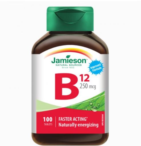 Slika Jamieson Vitamin B12 250 μg, 100 tablet