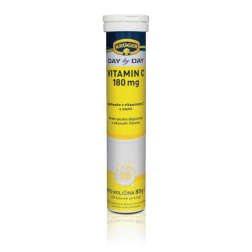 Slika Krüger Vitamin C 180 mg, 20 tabletk