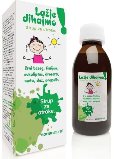 Slika Soria Natural Lažje dihajmo! Za otroke, 150 ml