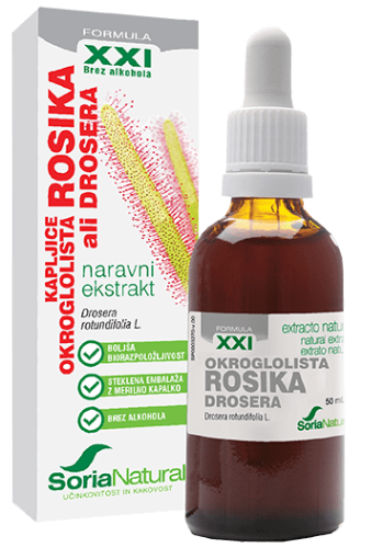Slika Soria Natural okroglolista rosika ali drosera brezalkoholne kapljice XXI, 50 ml