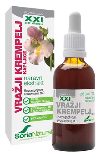 Slika Soria Natural vražji krempelj brezalkoholne kapljice XXI, 50 ml
