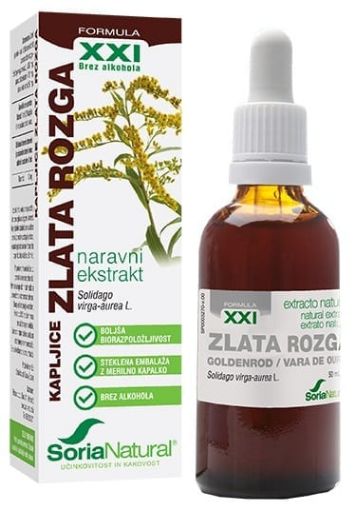 Slika Soria Natural zlata rozga brezalkoholne kapljice XXI, 50 ml