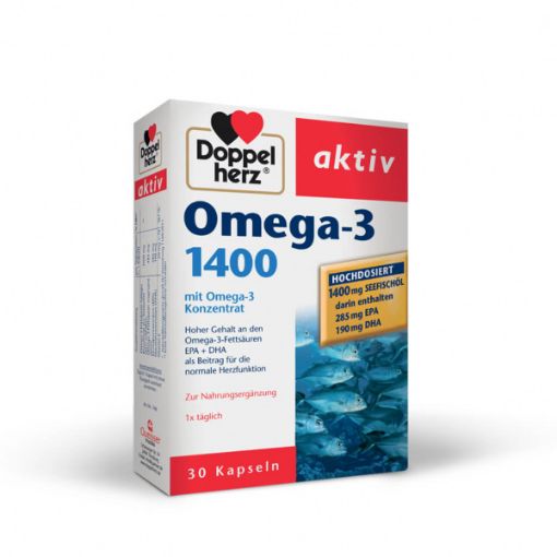 Slika Doppelherz Aktiv Omega-3 1400 mg, 30 kapsul
