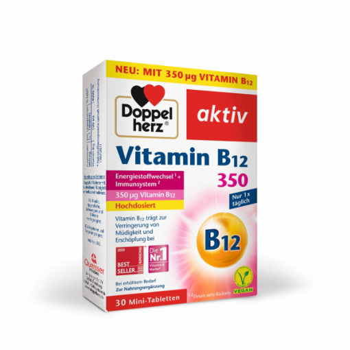 Slika Doppelherz Aktiv Vitamin B12, 30 mini tablet