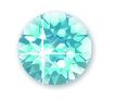 Slika Uhani Biojoux BJT 945 - Swarovski kristal aquamarine
