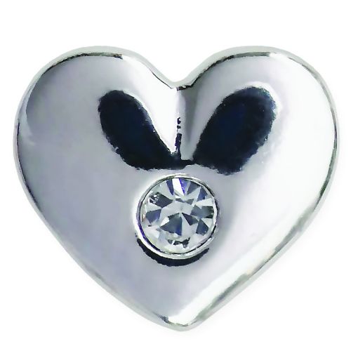 Slika Uhani Biojoux BJT 965 - Srce s swarovskim kristalom