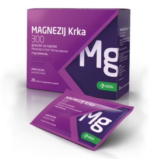 Slika Magnezij Krka 300, 50 vrečk