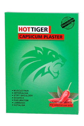 Slika Tiger Vroči Capsicum Obliži, 4x