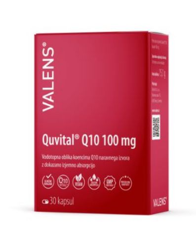 Slika Valens Quvital Q10 100 mg, 30 kapsul