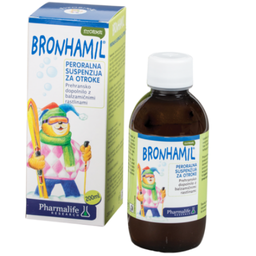 Slika Fitobimbi BRONHAMIL peroralna suspenzija, 200 ml