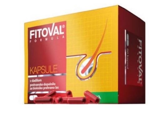 Slika  FITOVAL formula kapsule, 60 kapsul
