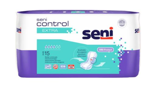 Slika Seni control extra vložki za inkontinenco, 15 kos 