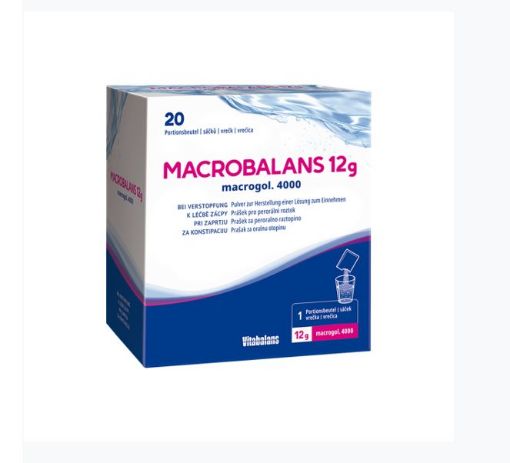 Slika MacroBalans 12g, 20 vrečk