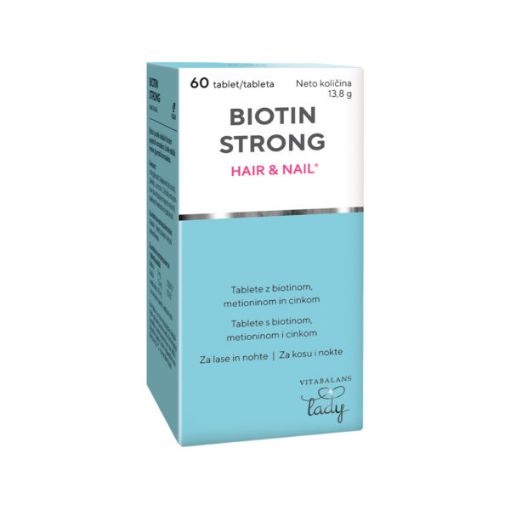 Slika Biotin Strong, 60 tablet