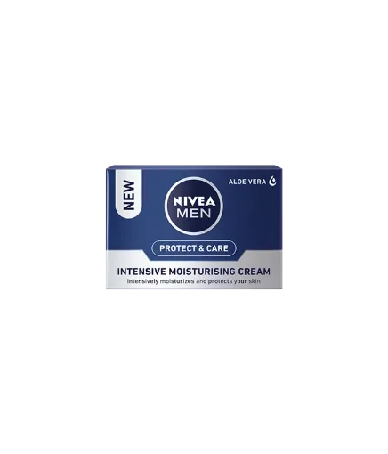 Slika Nivea krema za obraz protect & care intenzivna vlažilna za moške, 50ml