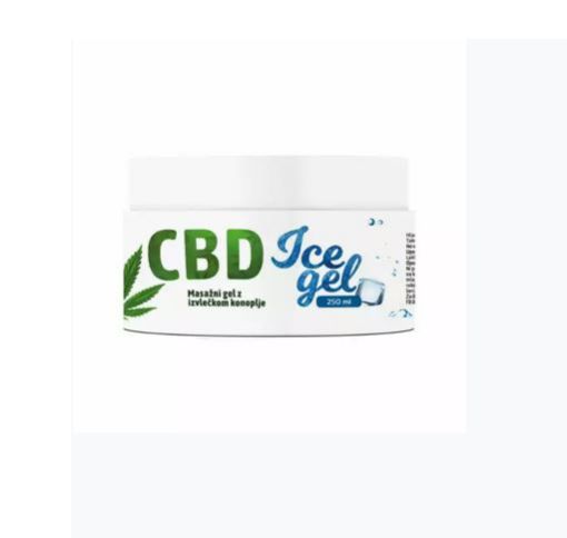 Slika CBD Ice gel, hladilni gel za mišice in sklepe, 250 ml