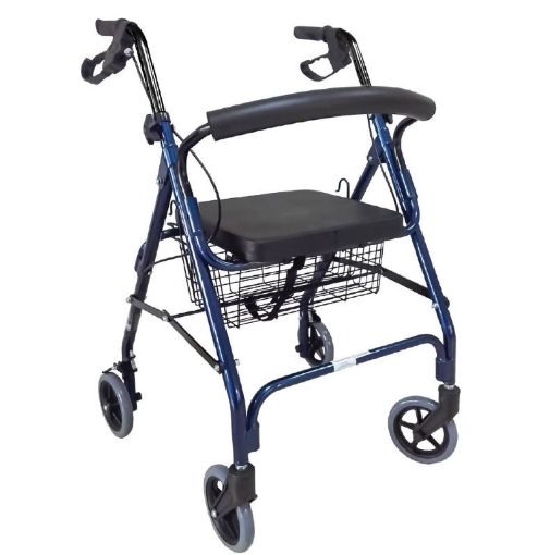 Slika Rolator - hodulja s kolesi "Blue"