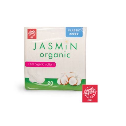 Slika Jasmin organic klasični vložki iz organskega bombaža, 20 kos