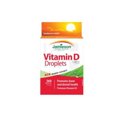 Markla > Jamieson baby Vitamin D3 kapljice, 11,4 ml