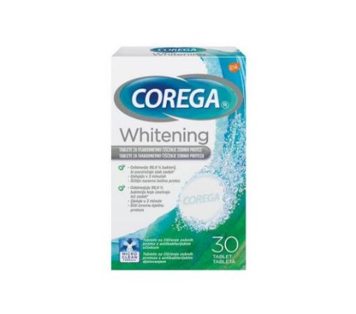 Slika Corega Whitening, 30 kos