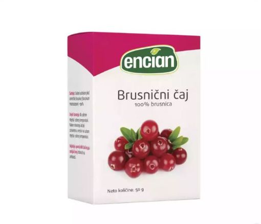 Slika Encian brusnični čaj 100%, 50 g