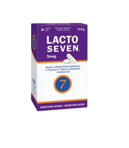 Slika Lacto Seven Strong, 30 tablet