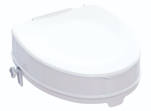 Slika Povišica za WC školjko s sistemom zaklepanja s pokrovom