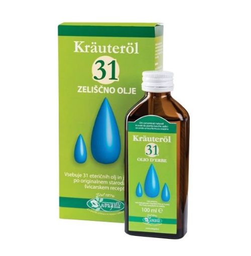 Slika Zeliščno olje 31 sangalli, 100ml