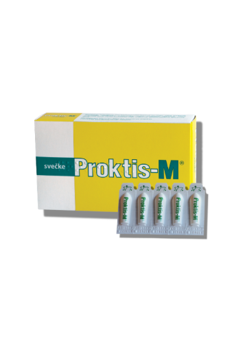 Slika Proktis-M svečke, Dr.Gorkič