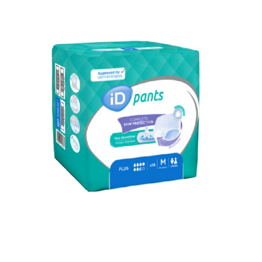 Slika iD pants Plus medium- mobilne vpojne hlačke, 14 kos