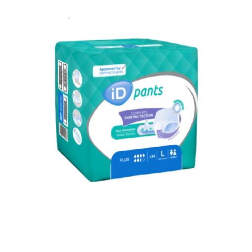 Slika iD pants Plus large - mobilne vpojne hlačke, 14 kos
